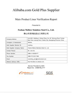 Evaluación de SGS - Informe de verificación de las principales líneas de product